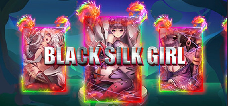 Black silk girl Game Cover