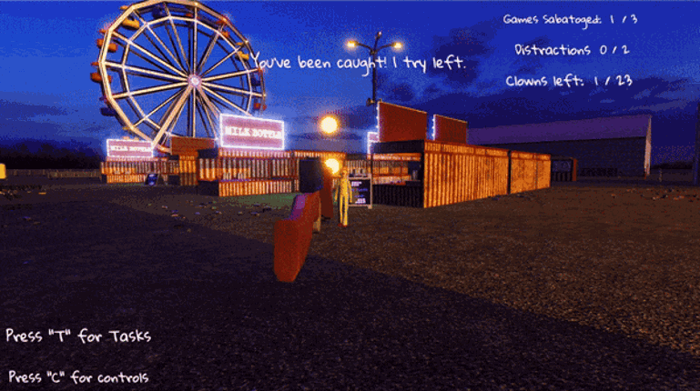 Clowntown Shakedown_Demo screenshot