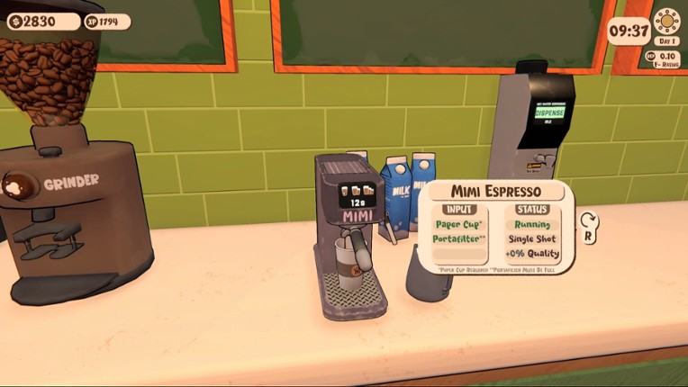 Coffie Simulator - Prologue screenshot