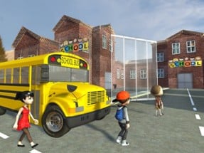 Crazy School Bus Transport Sim Image