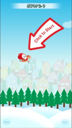 Flappy Santa screenshot