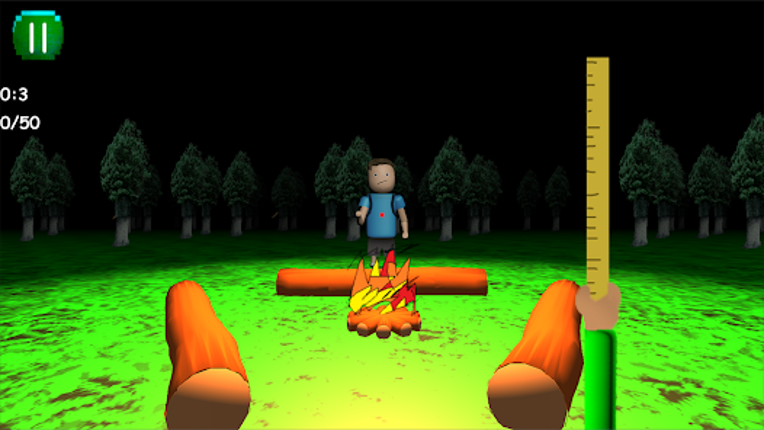 Play for Angry Teacher Camping screenshot