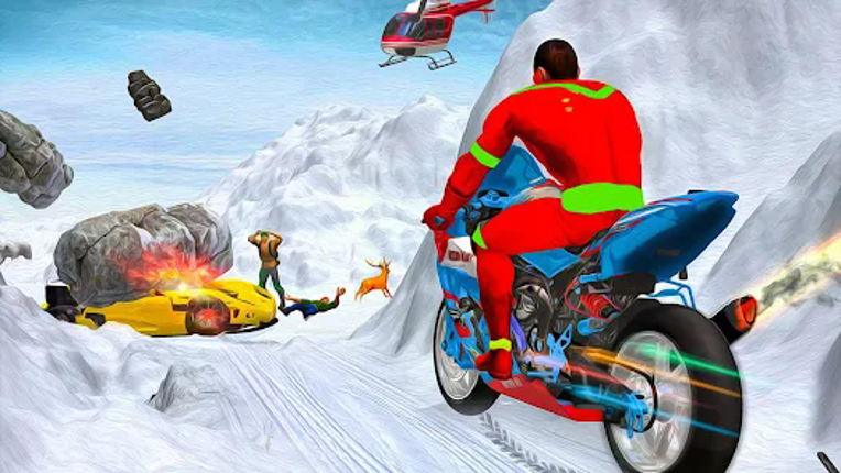 Flying Robot Games: Super Hero Image