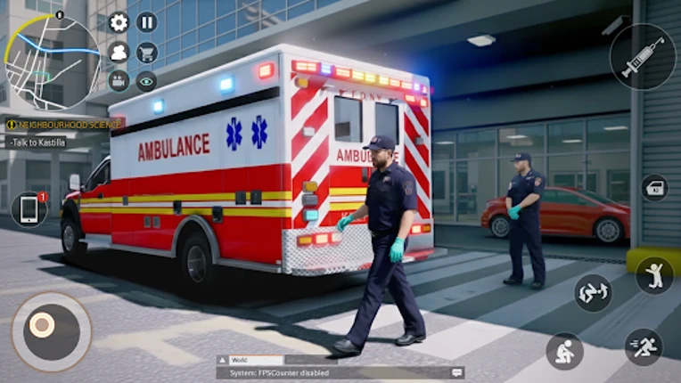 Ambulance Duty Rescue Mission screenshot