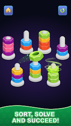 Nuts & Bolts - Color Sort Game screenshot