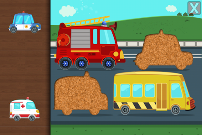 Cars & Trucks Puzzle for Kids screenshot