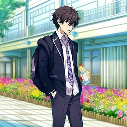 Anime High School Boy Life 3D Image
