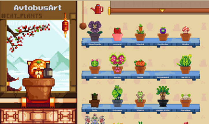 cat_plant Image