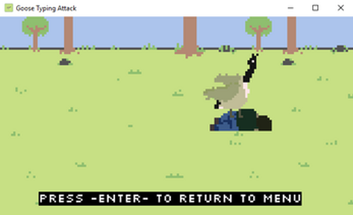 Goose Typing Attack screenshot