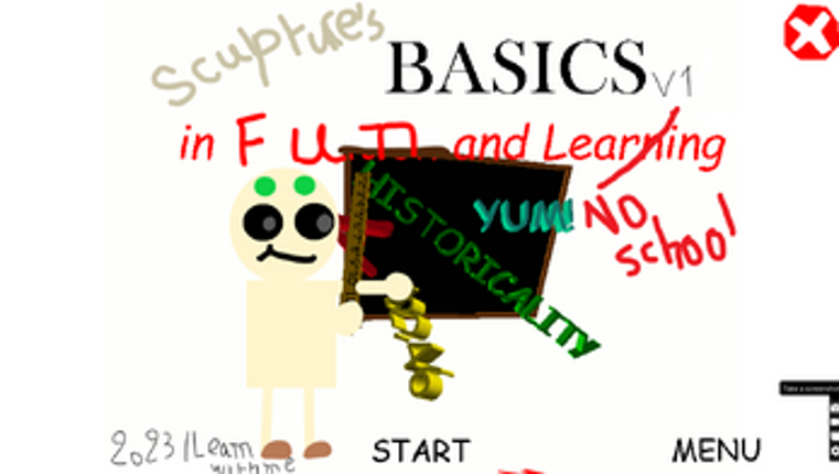 Scuplture's basics in fun and no school Image
