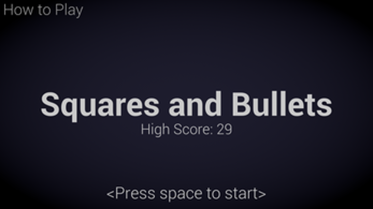 Squares and Bullets screenshot