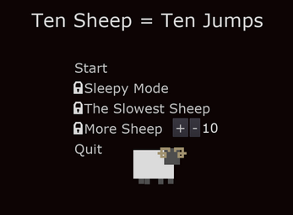 Ten Sheep = Ten Jumps screenshot