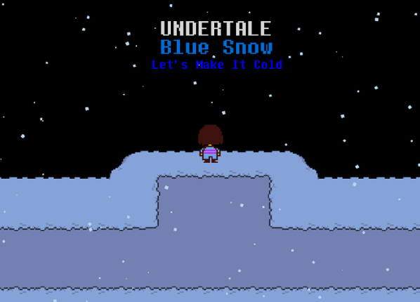 Undertale - Blue Snow Image