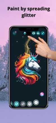 Glitty: glitter coloring books screenshot