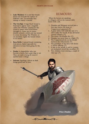 Hearts and Scales: A Romance of the Perilous Land Quest Image