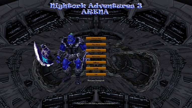 Nightork Adventures 3 - Arena screenshot