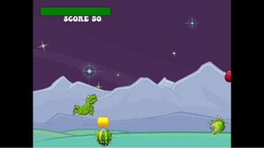 One Button Controlled - Dino Run - Accessible Game Image