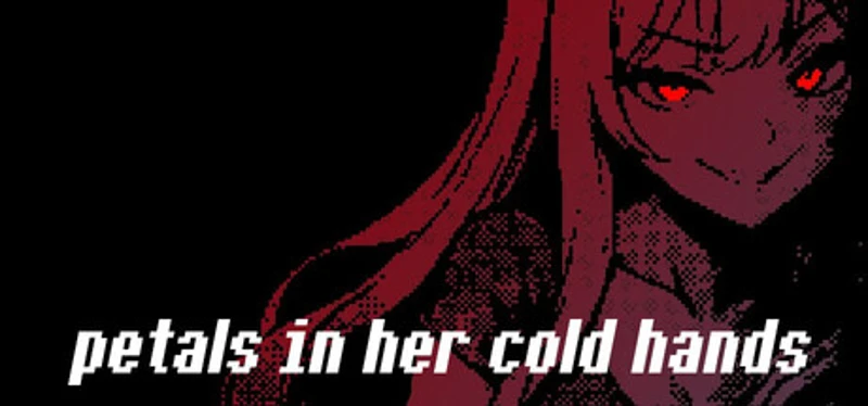 petals in her cold hands Image