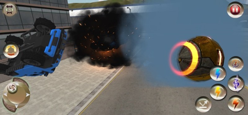 Robot Ball Transformation screenshot