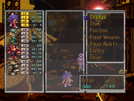 SaGa Frontier screenshot