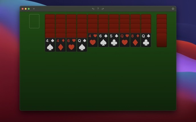 Spiderﾠ Solitaire screenshot