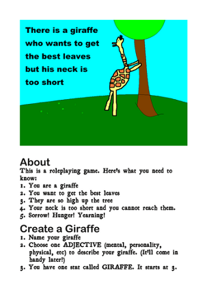 There Is A Giraffe Who Wants The Best Leaves But Its Neck Is Too Short Image