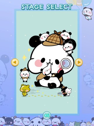 Turn-piece Puzzle: Mochi Panda Image
