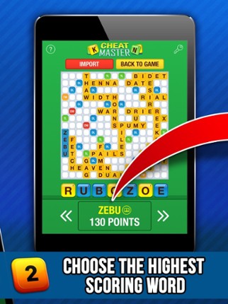 Cheat Master for Words Friends screenshot