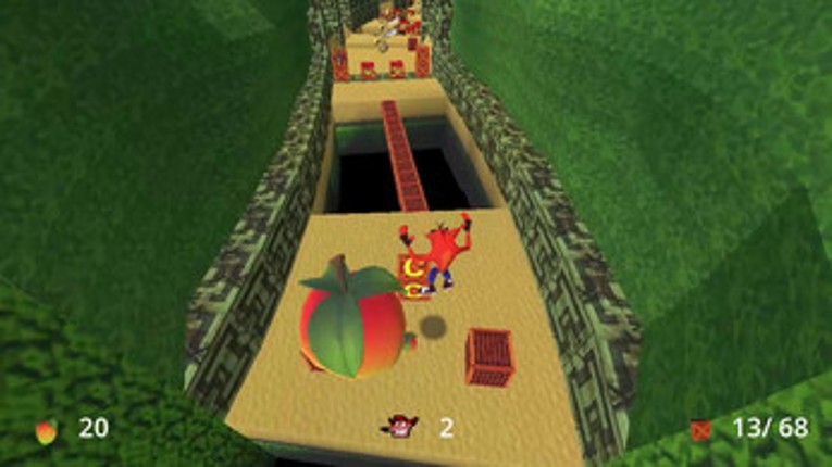 Crash Bandicoot. Godot. 20 games challenge screenshot
