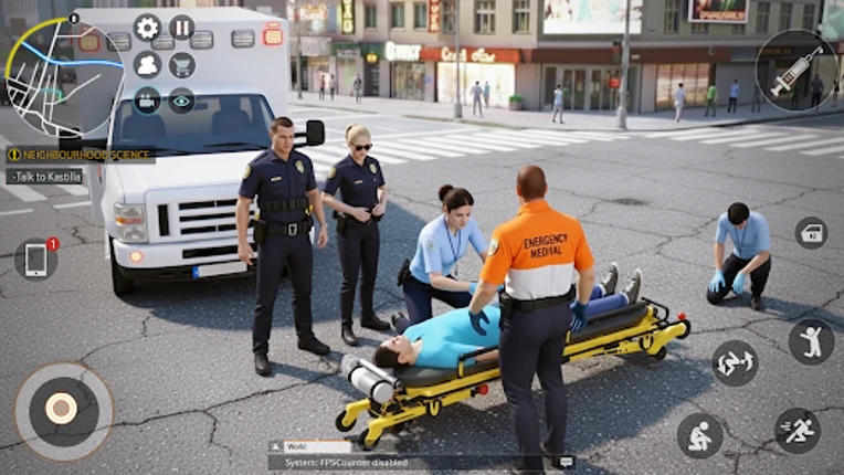 Ambulance Duty Rescue Mission screenshot