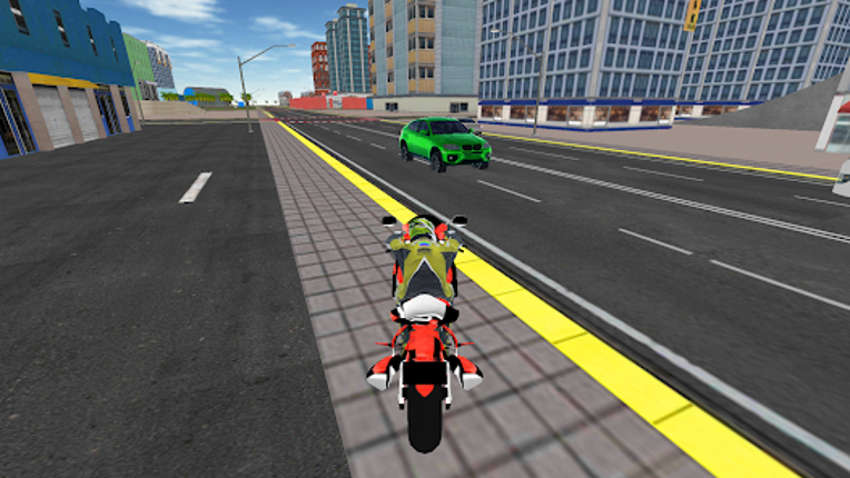 Real Moto Bike Rider Games 3D screenshot
