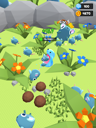 Super Slime - Black Hole Game screenshot