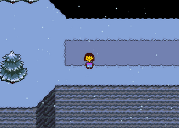 Undertale - Blue Snow screenshot