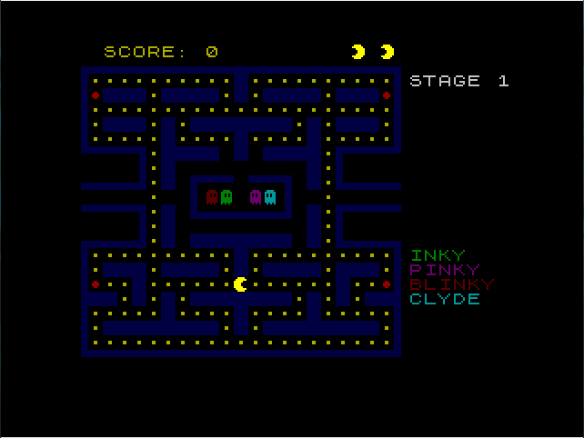 Games like ZX Spectrum PAC-MAN
