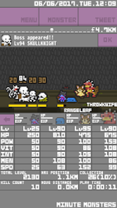 MinuteMonsters screenshot