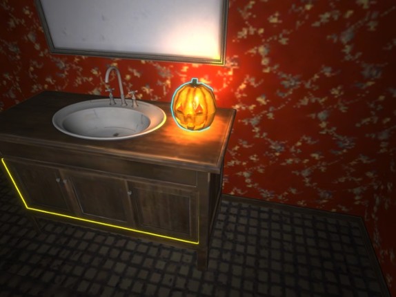 Horror Halloween-Scary Pumpkin Image