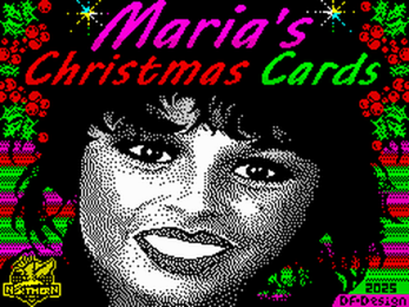 Maria's Christmas Cards (ZX Spectrum/Next Enhanced) Image