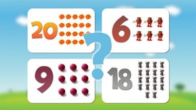 Numbers game 1 to 20 flashcards Image