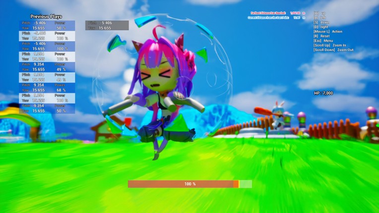 Peko Downhill Hurl screenshot