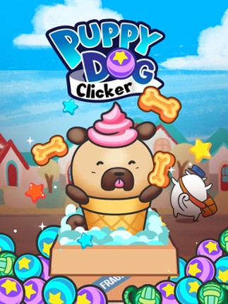 Puppy Dog Clicker - Keep the Kitty Cat Away screenshot