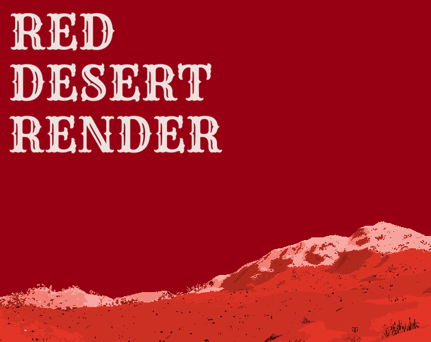 Games like Red Desert Render