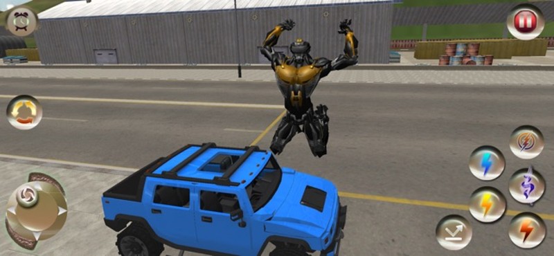 Robot Ball Transformation screenshot