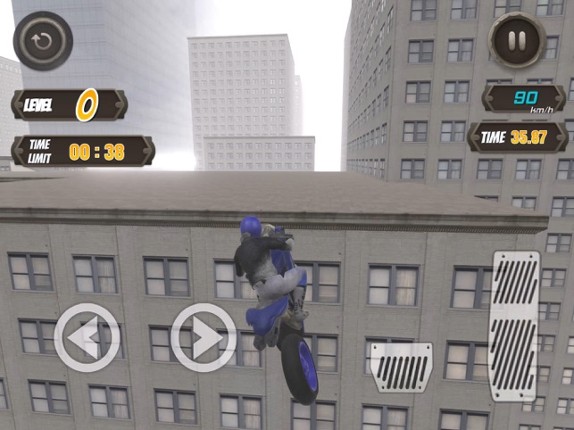 Rooftop Biker screenshot