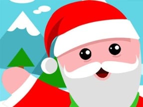 Santa Ski Image