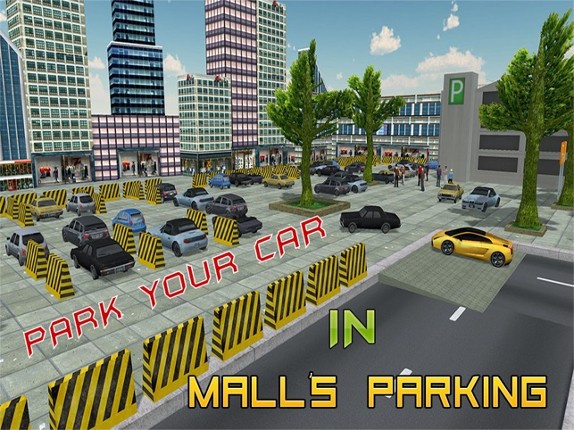 Shopping Mall Car Parking – Drive &amp; park vehicle in this driver simulator game Image