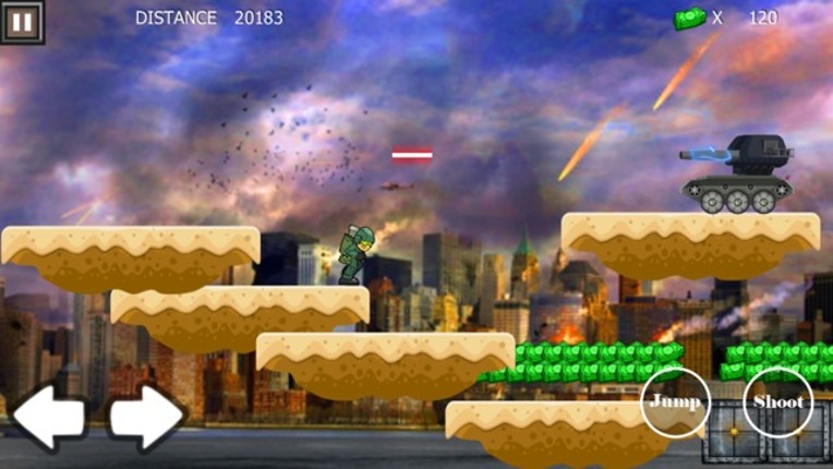 Strike war - commando vs modern army in frontline screenshot
