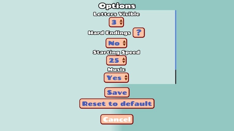 Surfwords screenshot