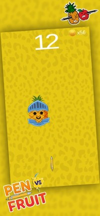 Tap to Hit: Pen VS Fruit Image