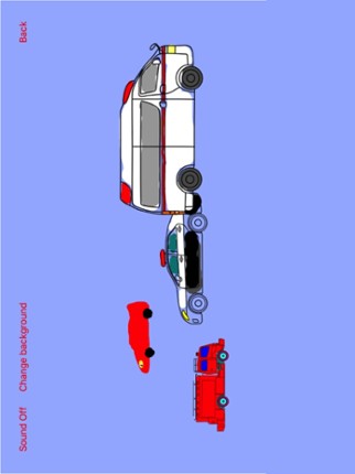 Vehicles Moving Coloring Book screenshot