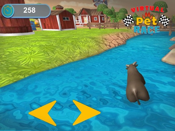 Virtual Pet World Racing Town Image